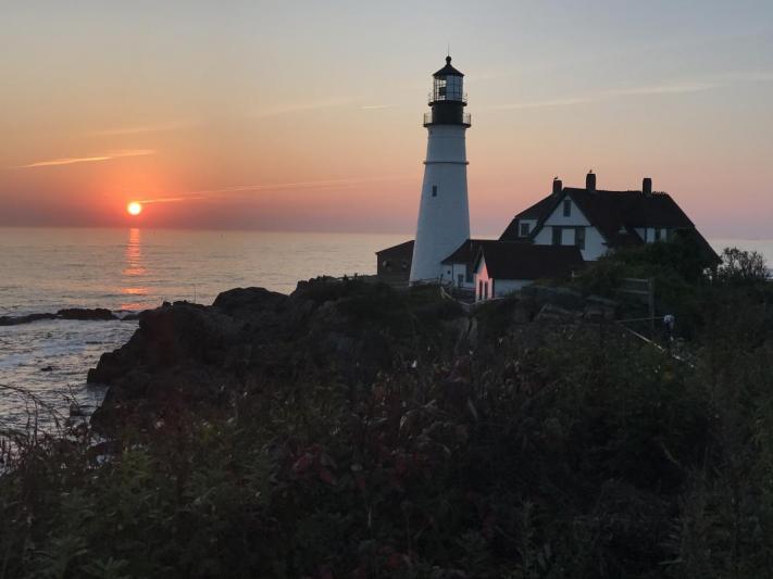 Competition entry: Sunrise in Maine 