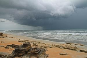 Competition entry: Atlantic Ocean Storm Meets Coquina Rocks