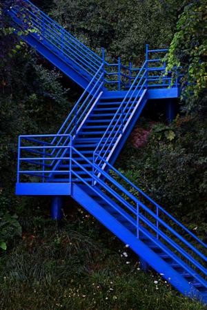 Competition entry: Blue Stairs