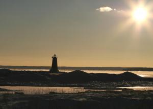 Competition entry: Manistique East Breakwater light at sunset 2015