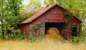Competition entry: Shed & Hay Bales