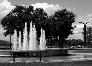 Competition entry: Fountain at Riverside Park