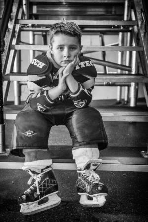 Competition entry: Jordan - after hockey practice