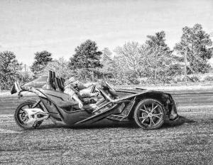 Competition entry: Sketching a Polaris Slingshot
