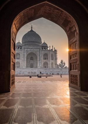 Competition entry: Taj Mahal at Sunrise