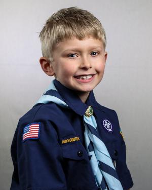 Competition entry: Happy to be a Cub Scout