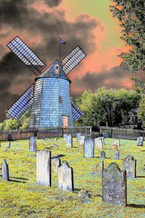 Competition entry: Windmill in the Cemetery