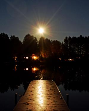 Competition entry: Full Moon over Echo Lake
