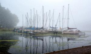 Competition entry: Sailboat Club in the fog