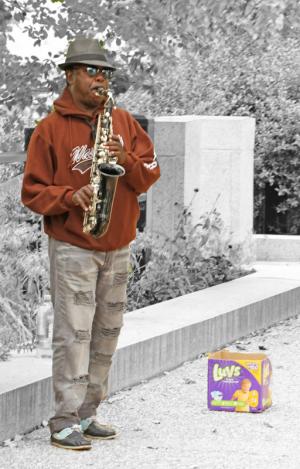 Competition entry: D.C. Street Musician