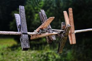 Competition entry: Weathered Clothespins