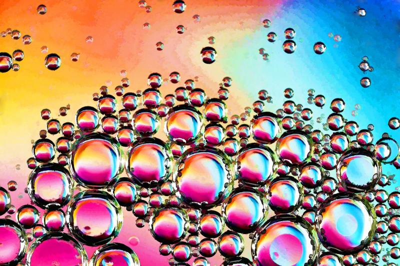Competition entry: Oil on Water