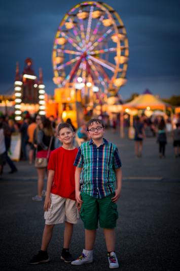 Competition entry: Josh and Friend at the Fair