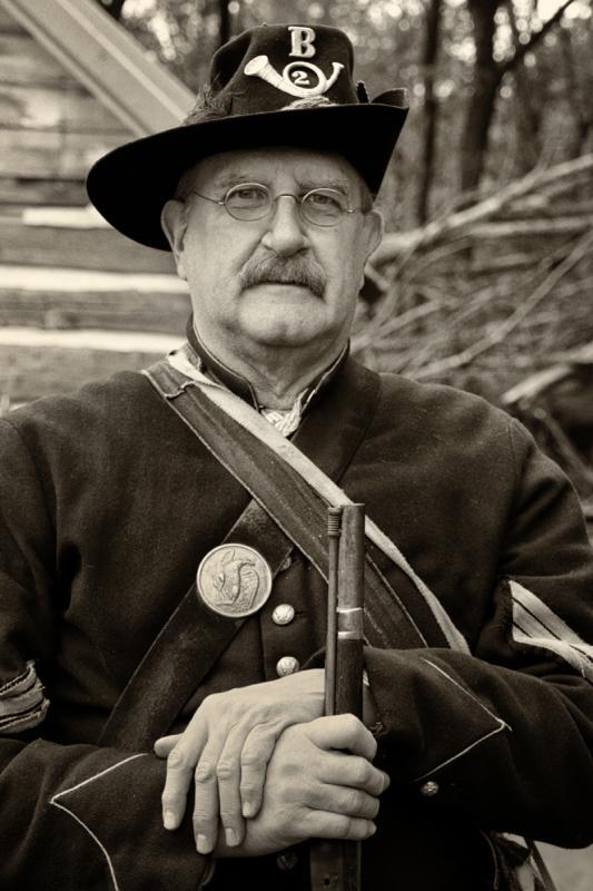 Competition entry: Civil War Reenactor