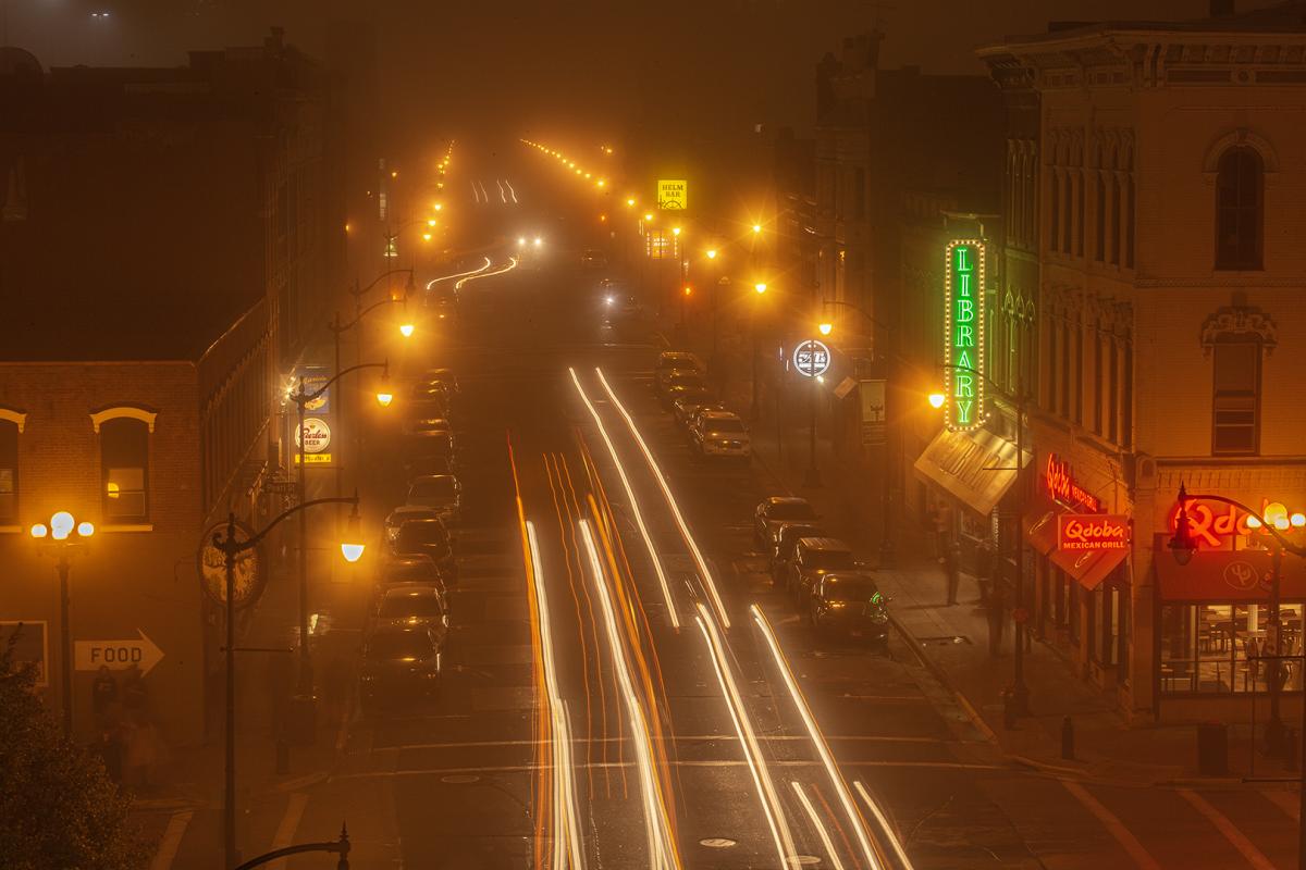 Competition entry: Foggy Night on 3rd Street