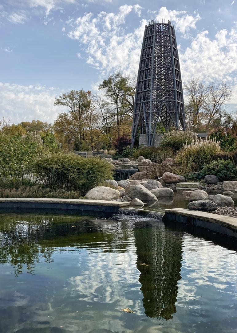 Competition entry: Tower at Reiman Gardens