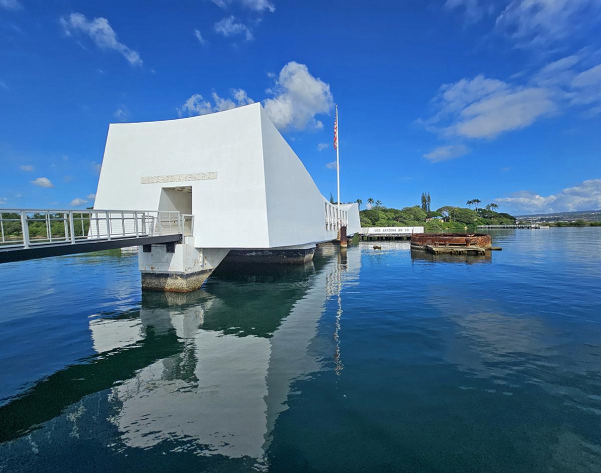Competition entry: Pearl Harbor's USS Arizonia Memorial