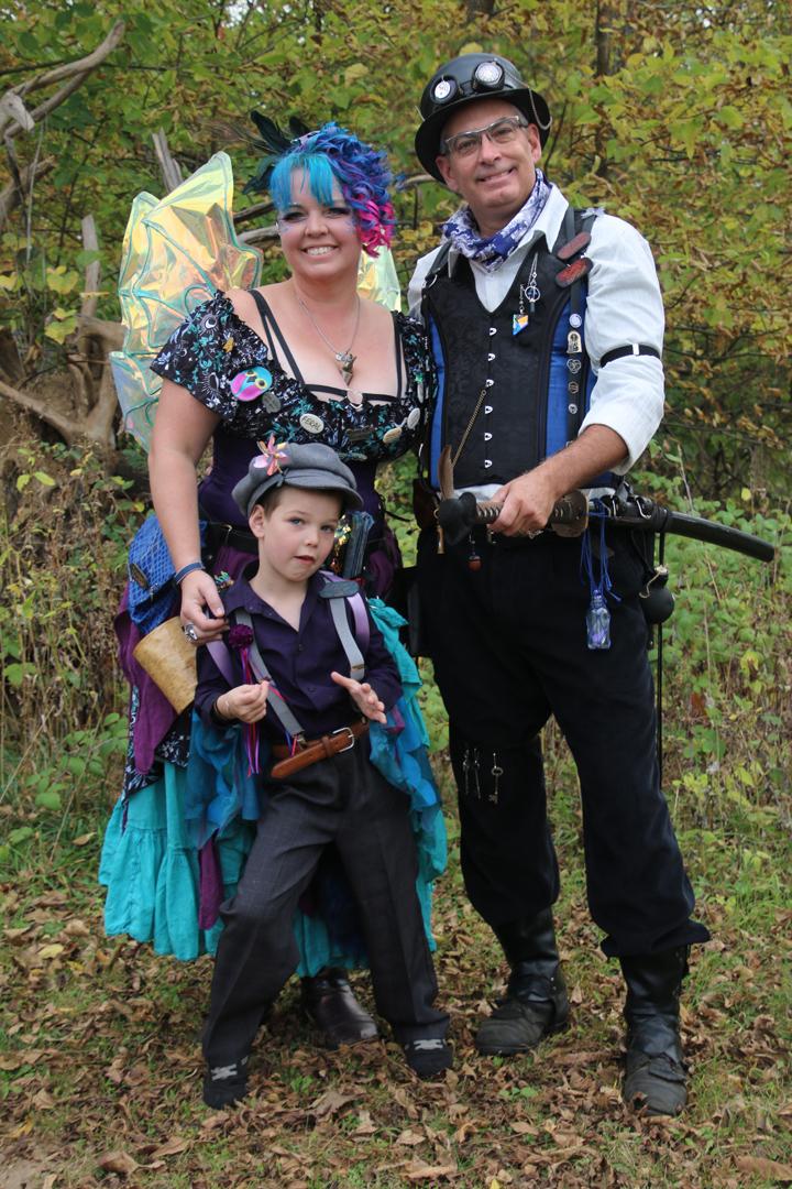 Competition entry: Steampunk Family