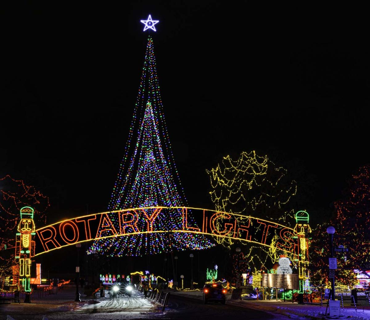 Competition entry: Welcome to the Rotary Lights