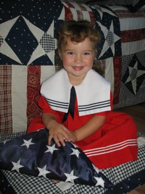 Competition entry: Patriotic Girl