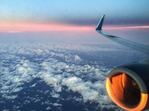 Competition entry: Sunrise at 30,000 feet