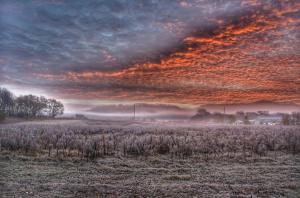 Competition entry: Frosty Morning Sunrise