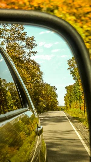 Competition entry: Reflections in my Rear View Mirror