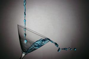Competition entry: Blue Martini Splash