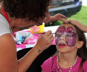 Competition entry: Face  painting at the fair