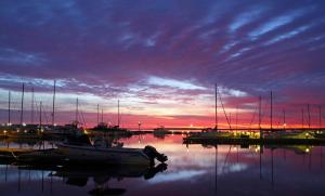 Competition entry: October Sunrise Bayfield Harbor