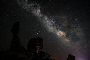Competition entry: Milky Way over Arches NP