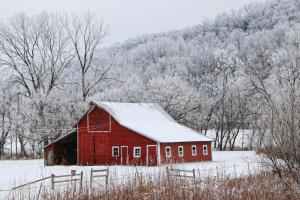 Competition entry: Red Barn in Winter