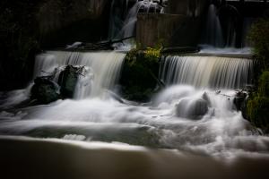 Long exposure of waterfall.