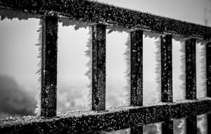 Competition entry: Icy Railing