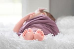 photo of baby toes