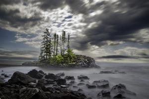 Competition entry: Lake Superior Tombolo