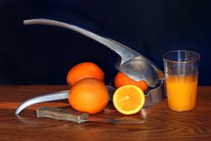 Competition entry: Homemade Orange Juice
