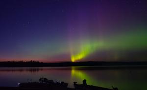 Competition entry: Northern Lights on Eagle Lake