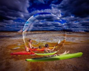 Competition entry: Kayaking in the Sand