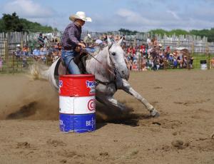 Competition entry: Barrel Racing